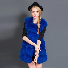 Woman plus size thick advanced Imitation fur vests female winter oversized thick waistcoat warm fur vest lady fur coat overcoat 2024 - buy cheap