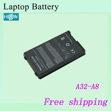 Bateria para laptop A32-A8 a8tl751 para asus 2024 - compre barato