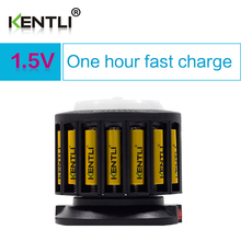 KENTLI-Cargador de baterías de litio de polímero de iones de litio de 16 ranuras, alicates de polímero, pilas AA / AAA 2024 - compra barato