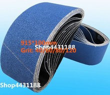 Hot!!5pcs 915*100mm Zirconium corundum Abrasive Band Sanding Screen Belt Sanding Polisher Paper 40/60/80/120Grit Abrasive Belt 2024 - buy cheap