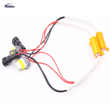 2Pcs H11 H8 LED Light Fog Xenon HID No Error Load Resistor Wiring Harness Adapter 2024 - buy cheap