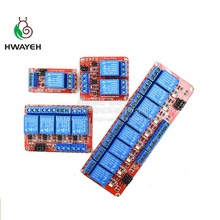 One 1 2 4 8 Channel 5V Relay Module Board Shield with Optocoupler Support High and Low Level Trigger for Arduino 2024 - купить недорого