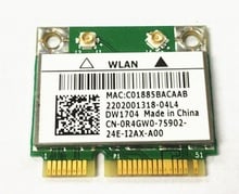 Mini tarjeta Pcie inalámbrica para Dell Dw1704, para Broadcom BCM43142HM, Bcm4314, Wifi, Bluetooth, BT 4,0, venta al por mayor 2024 - compra barato