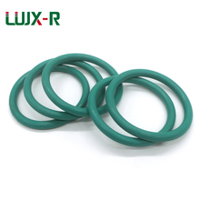 Junta de arandela de sellado de aceite, anillo redondo de resistencia al ozono, color verde, LUJX-R, 5 uds., 6mm, OD50/55/60/65/70/75/85/90/100/105/110 2024 - compra barato
