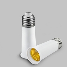 10 peças base da lâmpada b22 e27 led luz tomada macho tipo ue adaptador conversor para lâmpada titular atacado 2024 - compre barato