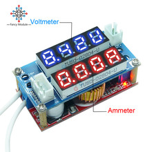 Max 5A Adjustable CC CV Step Down Receiver Charge Module Digital Voltmeter Ammeter Display LED Driver for Arduino Blue Red 2024 - buy cheap