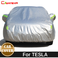 Cawanerl-cubierta gruesa de algodón para coche TESLA modelo S X, parasol Anti-UV para nieve, protección contra la lluvia, impermeable 2024 - compra barato