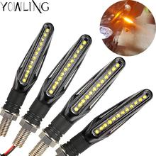 Motorcycle Turn Signal Lights Bendable Flashing Indicator Blinker FOR Kawasaki Z750 Z800 Z1000 Yamaha MT-125 MT-07 MT-09 MT-10 2024 - buy cheap