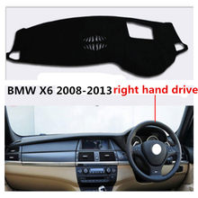 Car Dashboard pads for BMW X6 2008-2013 right hand drive Light resistant mat 2024 - buy cheap