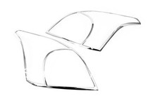 Chrome Head Light Cover For Toyota Prado Land Cruiser FJ120 2024 - buy cheap