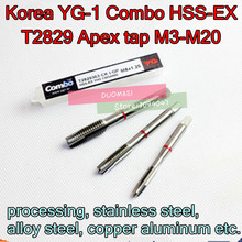 YG-1 Combo HSS-EX de Corea T2829 Apex, procesamiento de M3-M20 de grifo, acero inoxidable, aleación de acero, cobre y aluminio, etc. 2024 - compra barato