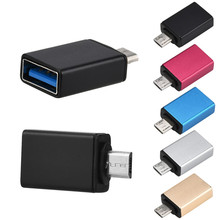 Микро USB к USB мини-адаптер OTG конвертер для Android смартфона микро USB к USB OTG адаптер Прямая поставка 0326 #2 2024 - купить недорого