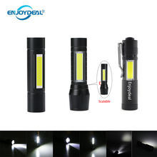 Enjoydeal lanterna led de 2000 lúmens ultra brilhante à prova d'água lanterna de bolso penight para camping caminhadas iluminação 3 tipos 2024 - compre barato