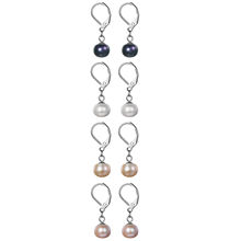 BONISKISS New Cute Women's Earring Charm Stainless Steel Hoop Earrings Pearl Fashion Jewelry For Lady Aros Mujer Oreja Bijoux 2024 - buy cheap