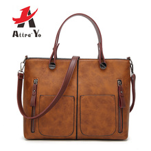 ATTRA-YO Tinkin Vintage Women Shoulder Bag Female Causal Bag Daily Shopping All-Purpose High Quality Dames Handbag CD7031/d 2024 - buy cheap
