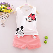 Fashion Toddlers Kids Baby Girls T-shirt Tops Pants Shorts Outfits Clothes Set 2024 - buy cheap