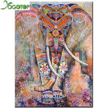 YOGOTOP Diy 5D Diamond Painting Cross Stitch Abstract elephant Square Diamond Embroidery Full Diamond Mosaic Decorative VD397 2024 - buy cheap