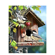 Bird's nest Animal DIY Digital Painting By Numbers Modern Wall Art Canvas Painting Unique Gift Home Decor 40x50cm 2024 - buy cheap