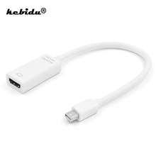kebidu 4K Mini DisplayPort DP to HDMI-compatible Adapter HD 1080 Mini Display Port to HDMI-compatible Adapter Converter Switcher 2024 - buy cheap