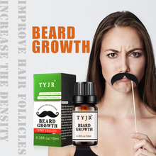 10ML 100% Natural Beard Oil EnhancerFacial Nutrition Beard Growth Oil Moustache For Hair Loss Products New TSLM2 2024 - buy cheap