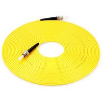 Hot Sale SM SX PVC 3mm 30 Meters ST/UPC Fiber Optic Jumper Cable ST/UPC-ST/UPC Fiber Optic Patch Cord 2024 - buy cheap