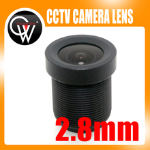 New 2.8mm CCTV Lens 115 Degrees Fixed Board Camera LENS For CCTV Security Camera Free Shipping 2024 - buy cheap