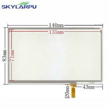 skylarpu New 6-inch 140mm*83mm Touchscreen for TM060RDH02,TM060RDH03, Car Navigation DVD, Touch Screen Digitizer Panel Universal 2024 - buy cheap