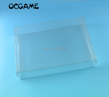 OCGAME-caja transparente para juegos de Nintendo, Protector de plástico para mascotas, para SNES N64, 100 unids/lote 2024 - compra barato