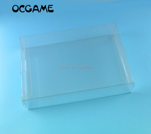 OCGAME For Nintendo game boxes Clear transparent for SNES N64 Game box Protector Case CIB games plastic PET Protector 100pcs/lot 2024 - buy cheap