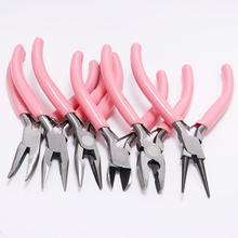 Pink End Cutting Wire Pliers Equipment Multifunctional Handmade Tools Pliers Fit Beadwork Repair Beading for DIY Iewelry Making 2024 - buy cheap