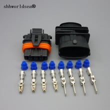 5/30/100 sets 4Pin ECU 3.5mm male female  Auto plug,Auto waterproof connector for car connector,for BMW,Audi,VW etc. 2024 - buy cheap