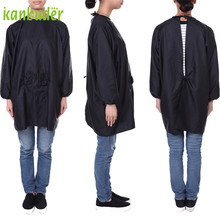 New Brand Capes Kanbuder 1PC Black Cutting Hair Waterproof Cloth Salon Barber Gown Cape Hairdressing Hairdresser Pretty 2024 - buy cheap