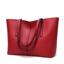 Genuine Leather Handbag Luxury Design Women's Casual Tote Purse Fashion Shoulder Handbag Ladies Large Capacity Shopping New C826 2024 - buy cheap