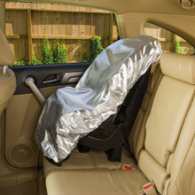 80x70 см автомобильное сиденье детское сиденье солнцезащитный козырек для детей алюминиевая пленка солнцезащитный козырек Защита от УФ-лучей пылезащитный чехол 2024 - купить недорого