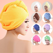 Women Bathroom Super Absorbent Quick-drying Microfiber Bath Towel Hair Dry Cap Salon Towel 2024 - buy cheap