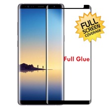 Full Glue Screen Protector For Samsung Galaxy S9 Plus Full Adhesive Tempered Glass For S10 S9 S8 Plus Note 8 Note9 Case Friendly 2024 - buy cheap