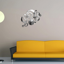 New 3d Wall Clock Watch Clocks Modern Design Vintage Large Decorative Living Room Quartz Acrylic Wall Stickers 2024 - buy cheap