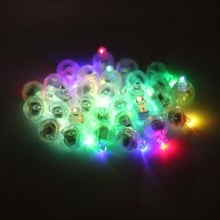 100 Pcs/lot Round Ball Led Balloon Lights Mini Flash Lamps for Christmas Tree Pendant Wedding Party Decoration High Quality 2024 - buy cheap