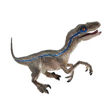 Велоцираптор модель моделирования Детский динозавр игрушка экшн-фигурки животных Динозавр Юрского периода коллекционная игрушка для мебели подарок 2024 - купить недорого