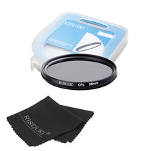 RISE(UK) 58mm Circular Polarizing CPL C-PL Filter Lens +case+gift  For Canon NIKON Sony Olympus Camera HOT SALE 2024 - buy cheap