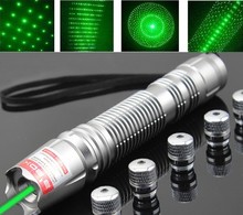 New Arrival 50000m 532nm Adjustable Focus Burning Match Lazer Green Laser Pointer Pen with laser heads +charger 12000 Meters 2024 - buy cheap