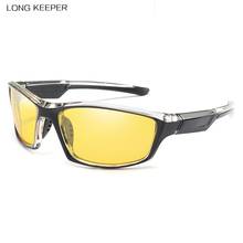 Long Keeper Men Night Vision Glasses Polarized Anti-Glare Lens Aluminium Magnesium Frame Yellow Sunglasses Car Driving Goggles 2024 - buy cheap