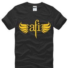 Rock AFI A Fire Inside Printed T Shirt Men Hip Hop Short Sleeve O Neck Cotton Man T-Shirt Cool Tee Shirt Homme Camisa Masculina 2024 - buy cheap