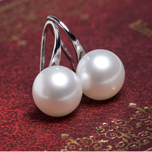 New Fashion Simulated Pearls Stud Earrings For Women Wedding Girl Fashion Jewelry Sweet Crystal Brincos Bijoux Pendientes 2024 - buy cheap