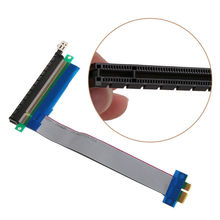 Cable plano Flexible PCIe PCI Express 1x a 16x, extensor, elevador, FFC PCI-E, novedad 2024 - compra barato