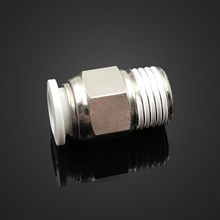 PC8-04 Brass Pneumatic White Air Quick Connector Element 8mm to 1/2'' BSP Male Thread Push Straight In Pipe Fitting Parts 2024 - buy cheap