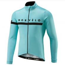Cycling Jersey spring/autumn team Morvelo long sleeve mens cycling jersey Ropa Ciclismo Bike bicycle clothes Clothing 2018 2024 - buy cheap