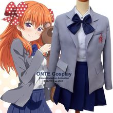 Anime Gekkan Shoujo Nozaki Kun Cosplay Costumes Chiyo Sakura Women Fancy Party School Uniform for Halloween 2024 - buy cheap