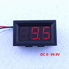 DC Voltmeter DC 0- 99.9V LED Digital Display Volt Voltage Panel Meter 2024 - buy cheap