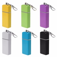 Portable Mini Pocket Ashtray Windproof Cases Key-chain Outdoor Smoking Accessory 2024 - buy cheap